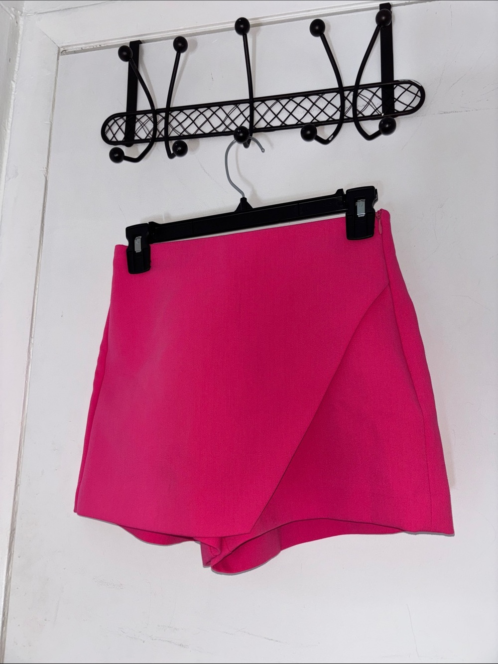 Zara Hot Pink Skort Shorts